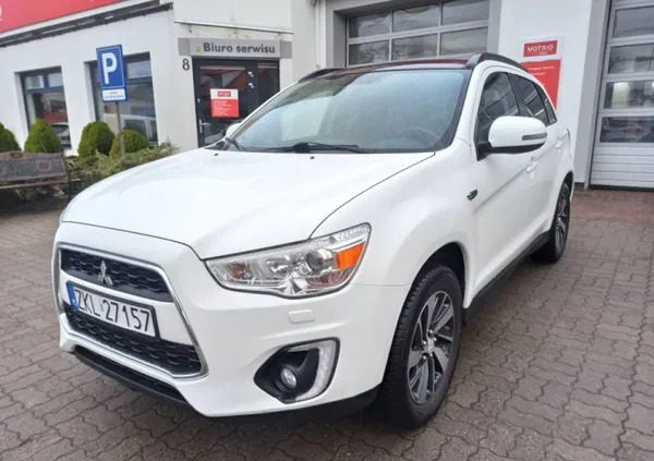 mitsubishi asx Mitsubishi ASX cena 42900 przebieg: 134000, rok produkcji 2014 z Cieszanów